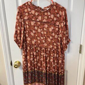 Knox Rose Pink Floral Print Dress